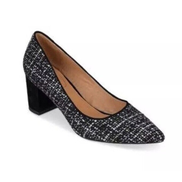 Corso Como Shoes - $139 NEW Corso Como Regina Women’s Shoes, Size 9 Black And White Tweed Pumps